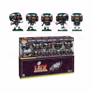 Philadelphia Eagles Funko Super Bowl LIX Champions Fanatics Exclusive POP! Vinyl Figure Five-Pack