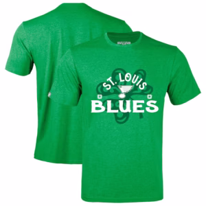 St. Louis Blues Levelwear St. Patrick's Day Richmond Shamrock T-Shirt