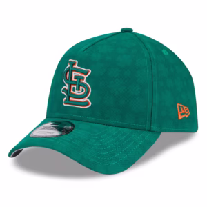 St. Louis Cardinals New Era St. Patrick's Day A-Frame 9FORTY Adjustable Hat