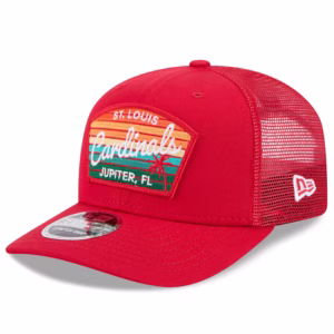 St. Louis Cardinals New Era 2025 Spring Training 9SEVENTY Stretch-Snap Trucker Hat