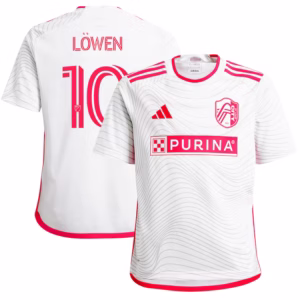 Eduard Löwen St. Louis City SC adidas Youth 2024 The Confluence Kit Replica Player Jersey