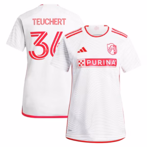 Cedric Teuchert St. Louis City SC adidas Women's 2024 The Confluence Kit Replica Player Jersey
