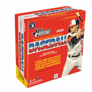 2025 Topps Heritage Baseball Factory Sealed Mega Box