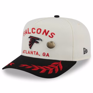 Atlanta Falcons New Era 2025 NFL Draft A-Frame 59FIFTY Fitted Hat
