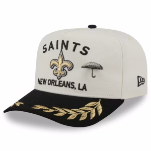New Orleans Saints New Era 2025 NFL Draft A-Frame 59FIFTY Fitted Hat