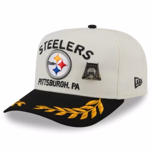 Pittsburgh Steelers New Era 2025 NFL Draft A-Frame 59FIFTY Fitted Hat