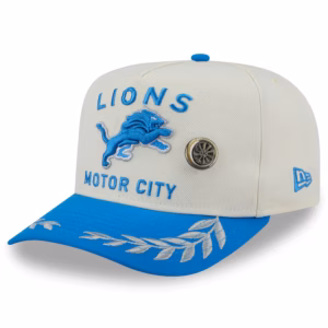 Detroit Lions New Era 2025 NFL Draft A-Frame 59FIFTY Fitted Hat
