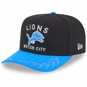 Detroit Lions New Era Youth 2025 NFL Draft A-Frame 9FIFTY Snapback Hat