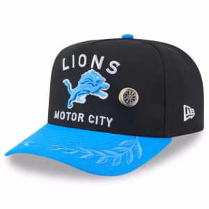 Detroit Lions New Era 2025 NFL Draft On Stage A-Frame 59FIFTY Fitted Hat