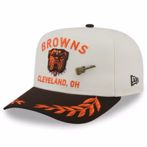 Cleveland Browns New Era 2025 NFL Draft A-Frame 59FIFTY Fitted Hat