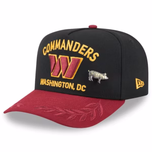 Washington Commanders New Era 2025 NFL Draft On Stage A-Frame 59FIFTY Fitted Hat
