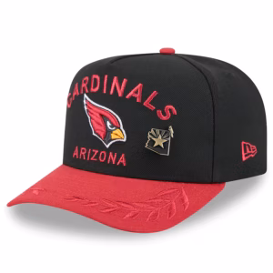 Arizona Cardinals New Era 2025 NFL Draft On Stage A-Frame 59FIFTY Fitted Hat