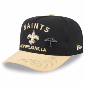 New Orleans Saints New Era 2025 NFL Draft On Stage A-Frame 59FIFTY Fitted Hat