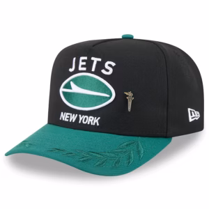 New York Jets New Era 2025 NFL Draft On Stage A-Frame 59FIFTY Fitted Hat