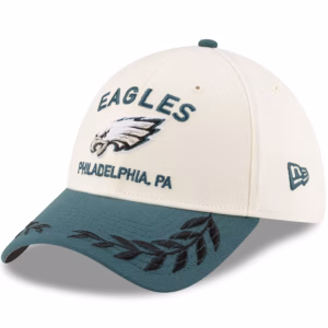 Philadelphia Eagles New Era 2025 NFL Draft 39THIRTY Flex Hat