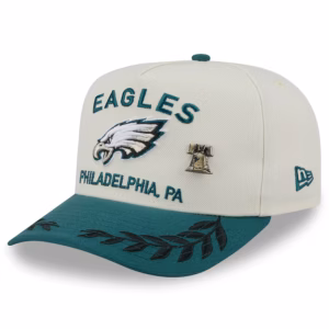 Philadelphia Eagles New Era 2025 NFL Draft A-Frame 59FIFTY Fitted Hat