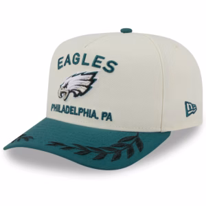 Philadelphia Eagles New Era 2025 NFL Draft A-Frame 9FIFTY Snapback Hat