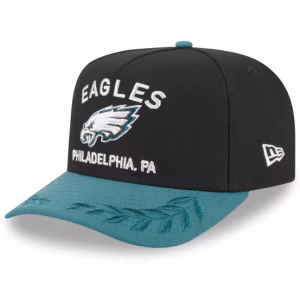 Philadelphia Eagles New Era Youth 2025 NFL Draft A-Frame 9FIFTY Snapback Hat