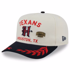 Houston Texans New Era 2025 NFL Draft A-Frame 59FIFTY Fitted Hat