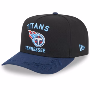Tennessee Titans New Era 2025 NFL Draft A-Frame 9FIFTY Snapback Hat