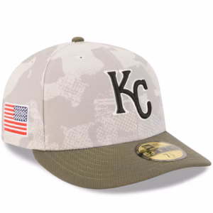 Kansas City Royals New Era 2025 Armed Forces Day 59FIFTY Fitted Hat