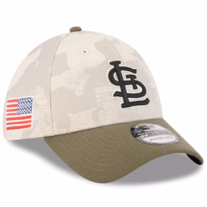 St. Louis Cardinals New Era 2025 Armed Forces Day 39THIRTY Flex Hat