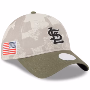 St. Louis Cardinals New Era Women's 2025 Armed Forces Day 9TWENTY Adjustable Hat