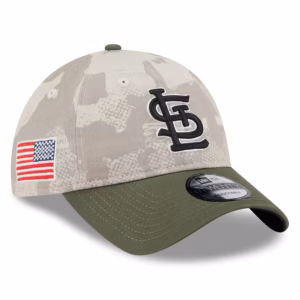 St. Louis Cardinals New Era 2025 Armed Forces Day 9TWENTY Adjustable Hat