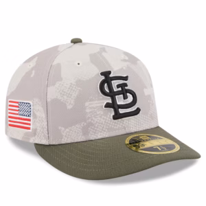 St. Louis Cardinals New Era 2025 Armed Forces Day Low Profile 59FIFTY Fitted Hat