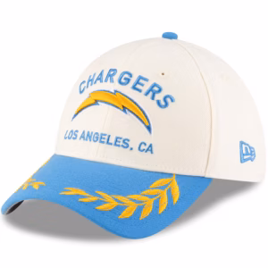 Los Angeles Chargers New Era 2025 NFL Draft 39THIRTY Flex Hat