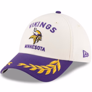 Minnesota Vikings New Era 2025 NFL Draft 39THIRTY Flex Hat
