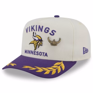 Minnesota Vikings New Era 2025 NFL Draft A-Frame 59FIFTY Fitted Hat