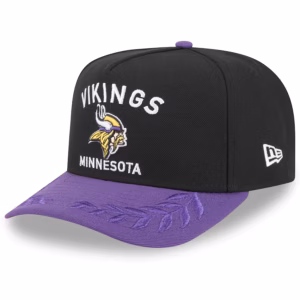 Minnesota Vikings New Era Youth 2025 NFL Draft A-Frame 9FIFTY Snapback Hat