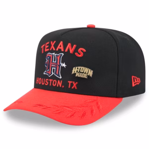 Houston Texans New Era 2025 NFL Draft On Stage A-Frame 59FIFTY Fitted Hat