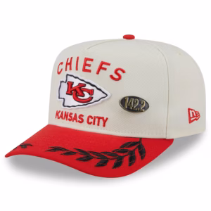 Kansas City Chiefs New Era 2025 NFL Draft A-Frame 59FIFTY Fitted Hat