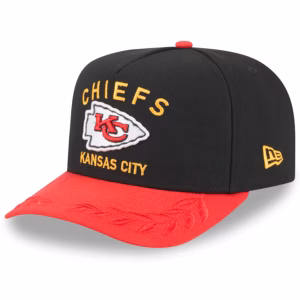 Kansas City Chiefs New Era 2025 NFL Draft A-Frame 9FIFTY Snapback Hat