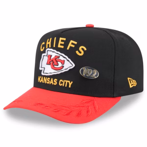 Kansas City Chiefs New Era 2025 NFL Draft On Stage A-Frame 59FIFTY Fitted Hat