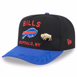 Buffalo Bills New Era 2025 NFL Draft On Stage A-Frame 59FIFTY Fitted Hat