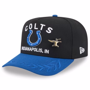 Indianapolis Colts New Era 2025 NFL Draft On Stage A-Frame 59FIFTY Fitted Hat