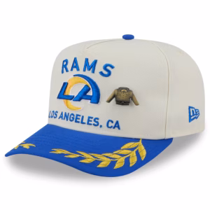Los Angeles Rams New Era 2025 NFL Draft A-Frame 59FIFTY Fitted Hat