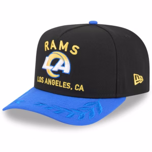 Los Angeles Rams New Era Youth 2025 NFL Draft A-Frame 9FIFTY Snapback Hat