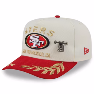 San Francisco 49ers New Era 2025 NFL Draft A-Frame 59FIFTY Fitted Hat
