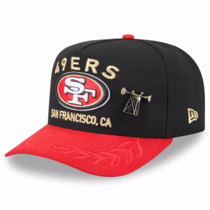 San Francisco 49ers New Era 2025 NFL Draft On Stage A-Frame 59FIFTY Fitted Hat