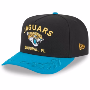 Jacksonville Jaguars New Era 2025 NFL Draft A-Frame 9FIFTY Snapback Hat