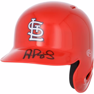 Albert Pujols St. Louis Cardinals Autographed Fanatics Authentic Mini Batting Helmet