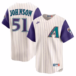 Randy Johnson Arizona Diamondbacks Nike Throwback Cooperstown Collection Limited Jersey