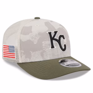 Kansas City Royals New Era 2025 Armed Forces Day 9SEVENTY Stretch-Snap Hat