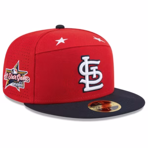 St. Louis Cardinals New Era 2025 MLB All-Star Game Side Patch 59FIFTY Fitted Hat