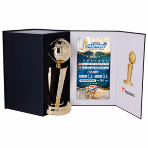 Oklahoma City Thunder Fanatics Authentic 2025 NBA Finals Champions 12" Larry O'Brien Replica Trophy