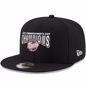 Indiana Fever New Era Unisex 2025 WNBA Commissioner's Cup Champions 9FIFTY Snapback Hat